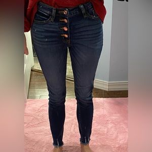 KanCan ankle skinny distressed ankle 1/24 high waisted